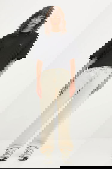 Дънки Carhartt WIP Noxon High Waist Wide Leg Jeans Бежово | I031920.01SN, 4