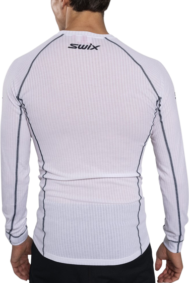 Тениска SWIX RaceX Classic Long Sleeve Shirt Бяло | 10115-23-20000, 2