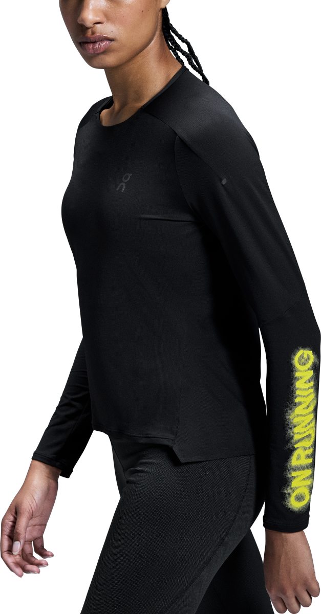 Тениска On Running Performance Long Sleeve Черно | 1we30220553, 1