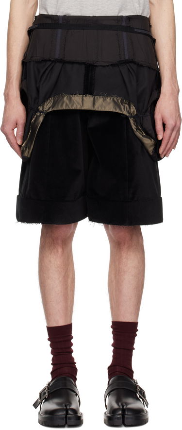 Къси панталони Maison Margiela Maison Margiela Multi-Wear Layered Shorts Черно | S51MU0071 S53367, 0