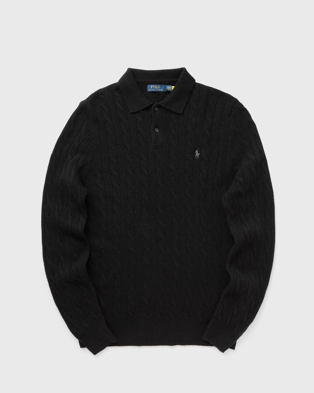 Cable Knit Polo Sweater