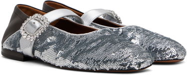 Pокля Wales Bonner Wales Bonner Glide Ballerina Flats Кафяво | WBW44011A 21090, 3