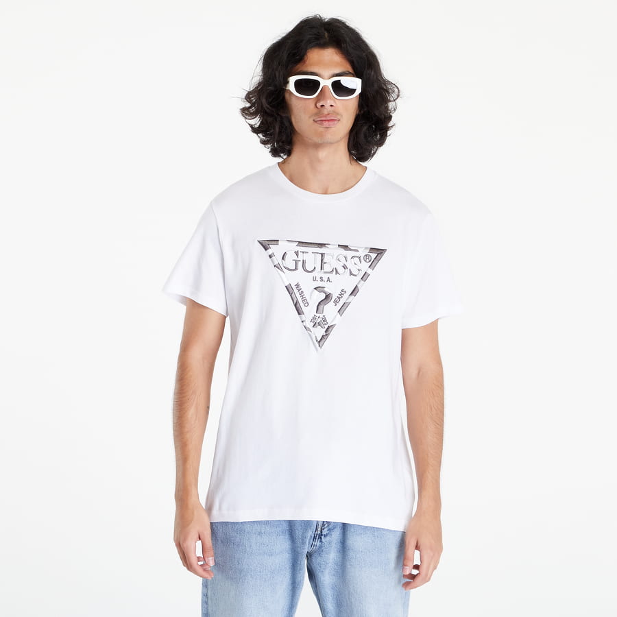 Тениска GUESS Gad Tee Бяло | M2BI33K8FQ4-G011, 0