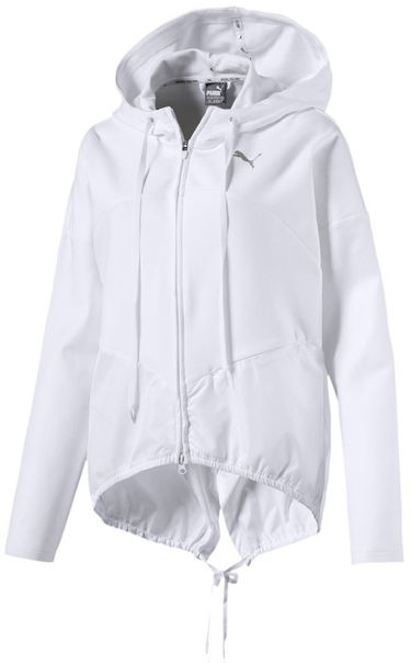 Суитчър Puma FZ HOODY Hoodie Бяло | 595091-02, 0