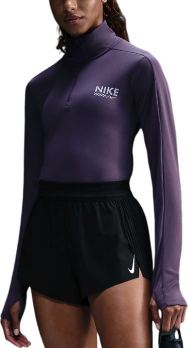 Тениска Nike Running Half-Zip Top Лилаво | hm4329-573, 0