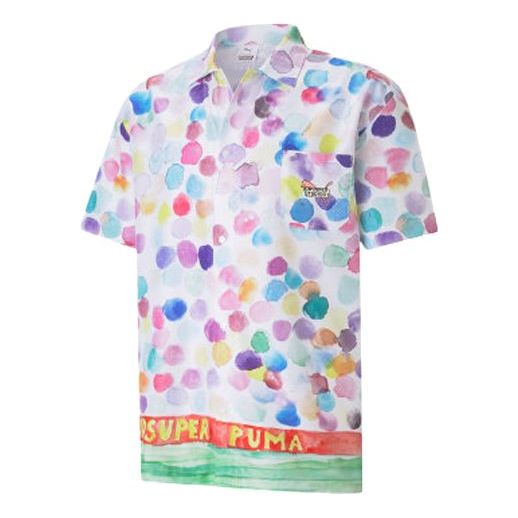 Риза Puma KidSuper Studios All Over Print Shirt Многоцветен | 598953-02, 0