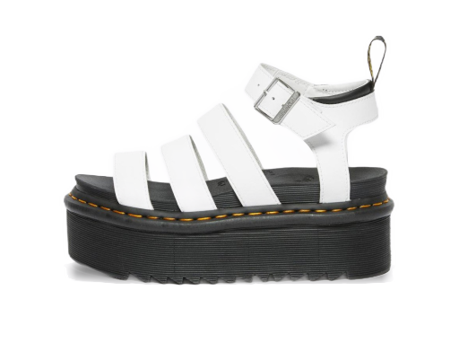 Кецове и обувки Dr. Martens Blaire Quad Hydro Leather Platform Sandals W Бяло | DM27296100