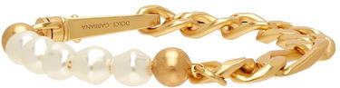 Гривна Dolce & Gabbana Dolce&Gabbana DG Logo Pearl Chain Bracelet Металик | WBN7P3 W1111, 0