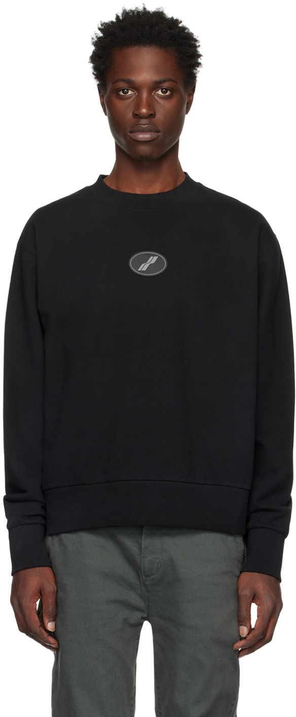 Пуловер We11done We11done Symbol Wappen Sweatshirt Черно | WD-TS3-22-719-U-BK, 0