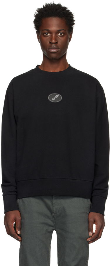 Пуловер We11done We11done Symbol Wappen Sweatshirt Черно | WD-TS3-22-719-U-BK, 0