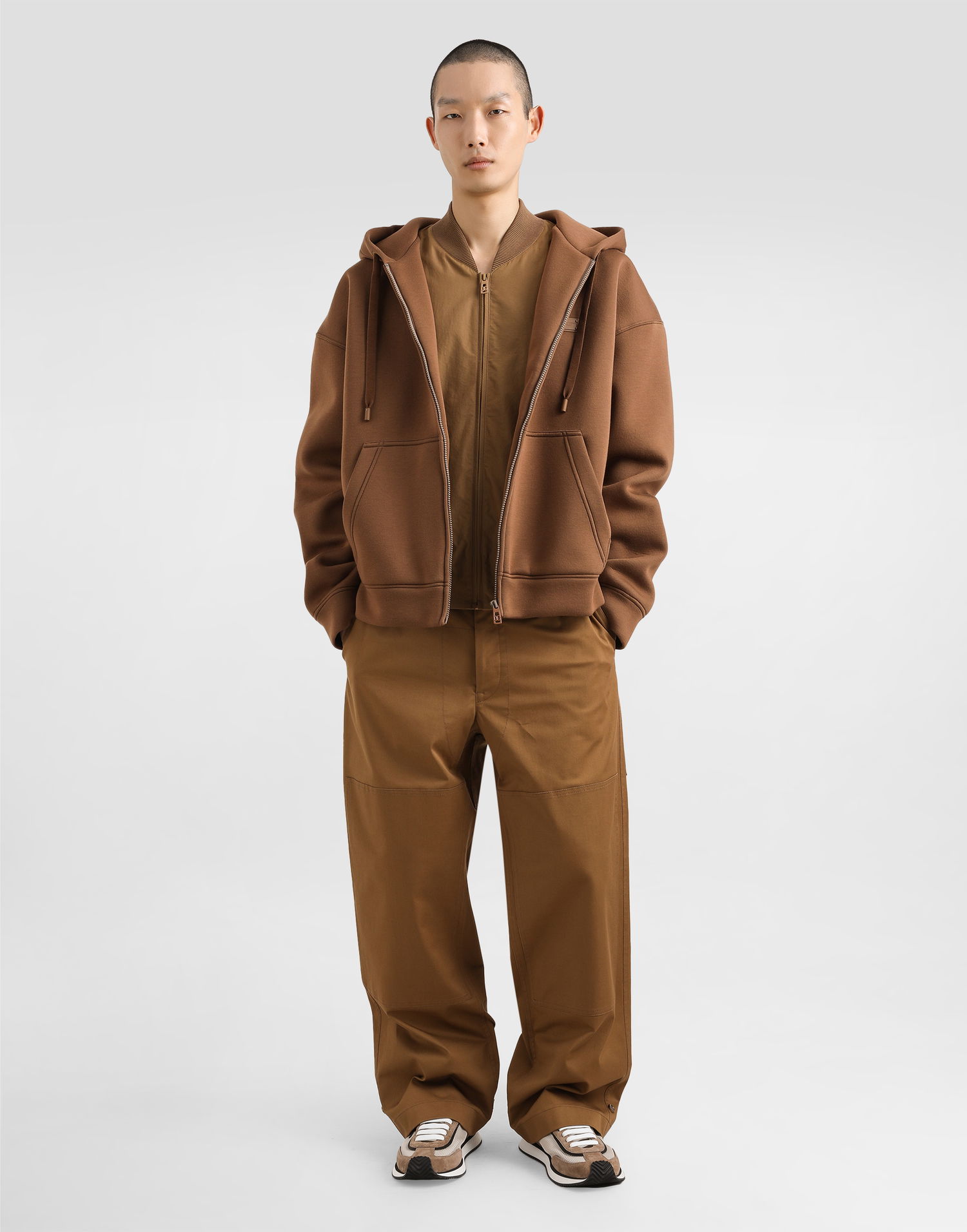 Карго панталони Dolce & Gabbana Dolce & Gabbana Cotton Cargo Pants With Tag Кафяво | GP0RSTFUFL3M0289, 1