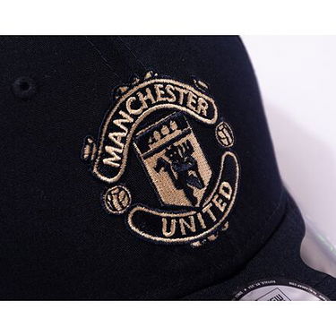 Шапка с козирка New Era 9FORTY Seasonal Pop Manchester United FC Navy / Stone One Size Черно | 60432038, 3
