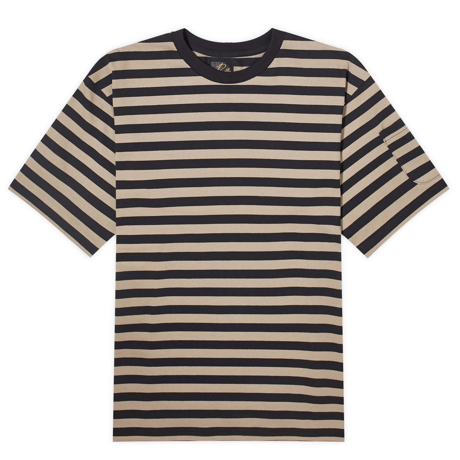 Тениска Needles Striped Бежово | OT258-C, 0