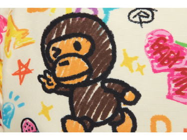 Раница BAPE Baby Milo Sketch Large Backpack Многоцветен | 0MXBGW4228XXP-SKETCH, 3