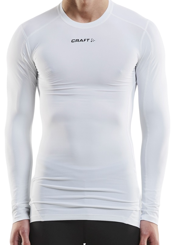 Тениска Craft Craft Pro Control Compression Long Sleeve Tee Бяло | 1906856-900000, 0