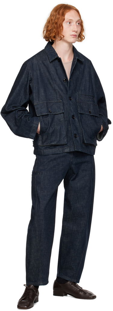 Дънки LEMAIRE LEMAIRE Twisted Workwear Jeans Синьо | PA1102 LD068, 3