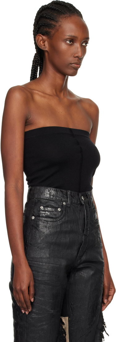 Потник Rick Owens Rick Owens Concordians Runway Ribbed Tube Top Черно | RO02E4674 WS, 1