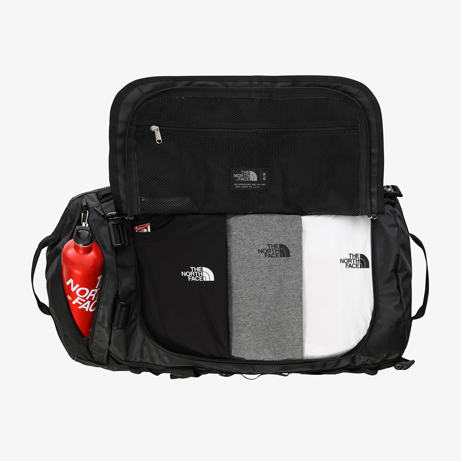 Чанта за пътуване The North Face Base Camp M Черно | nf0a52saky41, 1