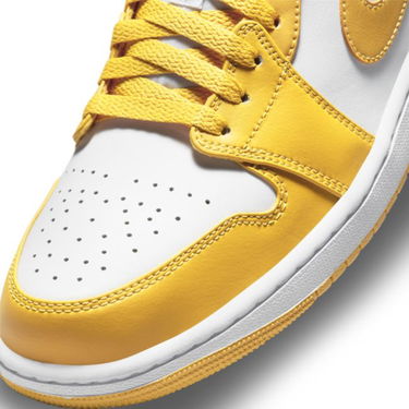 Кецове и обувки Jordan Air Jordan 1 Low Жълто | 553558-171, 1