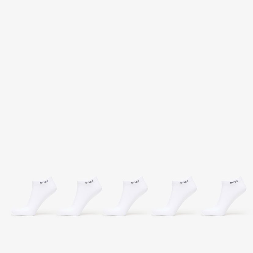 Чорапи BOSS Hugo Men-H-5-Pack As Uni Cc Socks White Бяло | 50493197-100