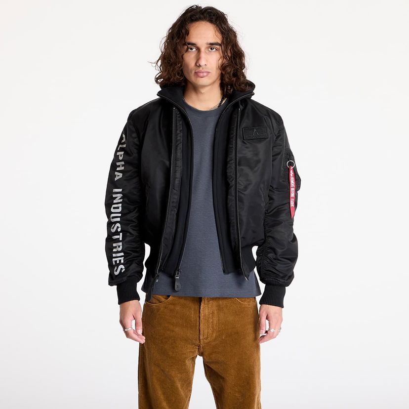 Яке бомбър Alpha Industries MA-1 D-Tec SE Black/ Reflective Черно | 133104-285