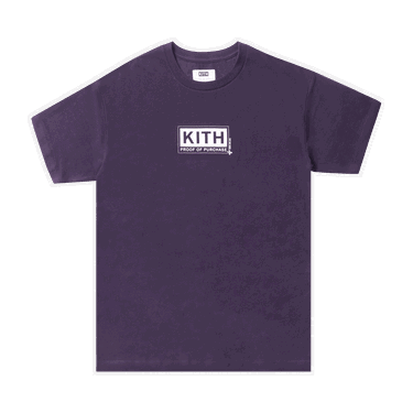 Тениска KITH Treats Proof Of Purchase Tee Лилаво | KH3373 111, 0