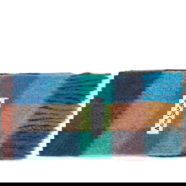 Шал Acne Studios Vally Check Scarf Синьо | CA0084-DL4, 0