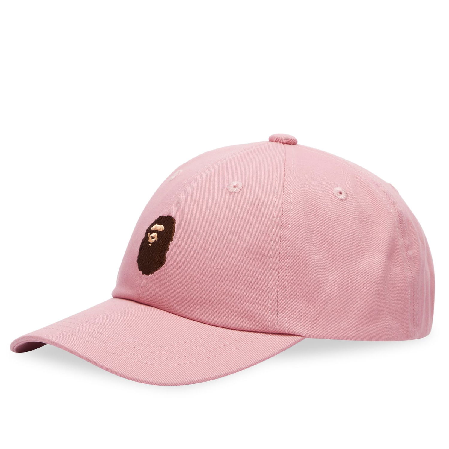 Шапка с козирка BAPE A Bathing Ape Ape Head Panel Cap Розово | 001CPK301001M-PNK, 0