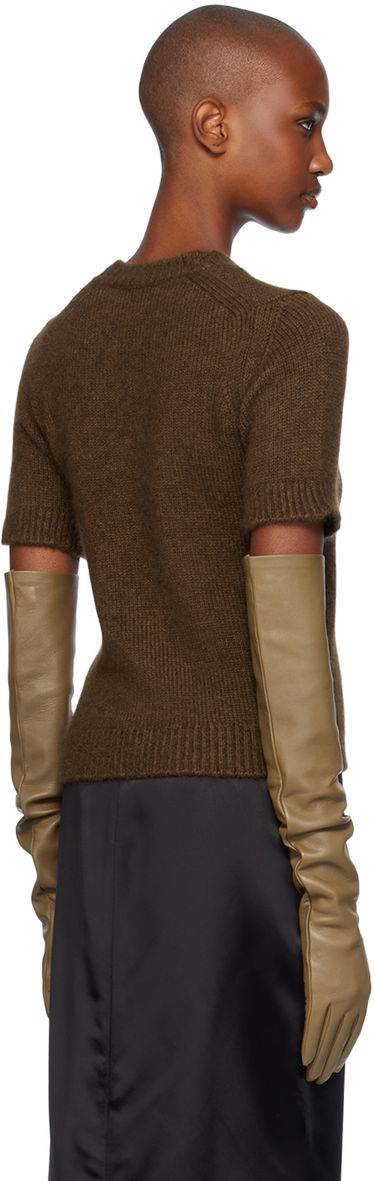 Пуловер The Row The Row Hibiscus Knit Sweater Кафяво | 8284-Y629, 2
