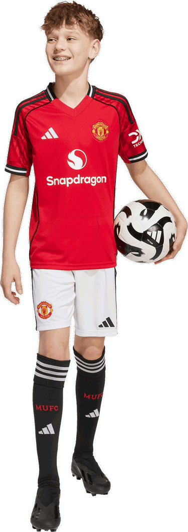 Фланелка adidas Performance Manchester United 25/26 Home Jersey Червено | JP3013, 4