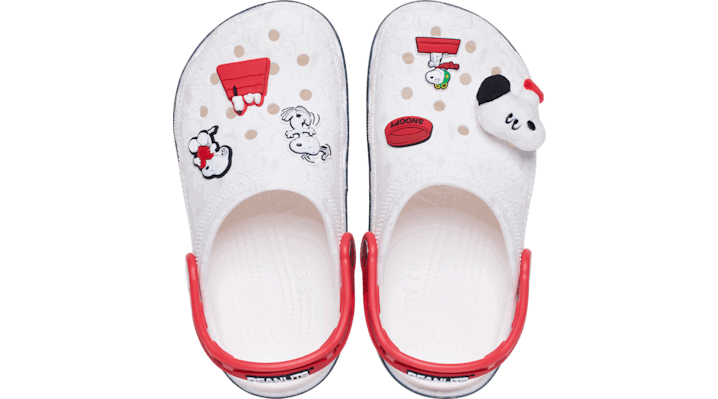 Кецове и обувки Crocs Peanuts Classic Clogs Бяло | 211125-90H, 0
