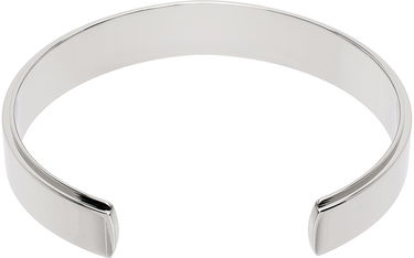 Гривна Valentino Garavani VLogo Signature Cuff Bracelet "Silver & Black" Металик | 4Y2J0R31GMU, 1