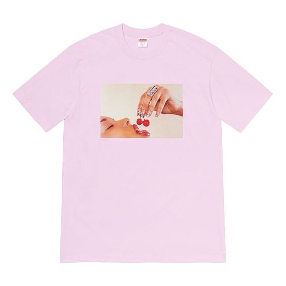 Тениска Supreme Cherries Graphic Short Sleeve T-Shirt Розово | SUP-SS20-284, 0