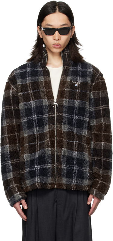 Яке Barbour Barbour Tartan Sherpa Fleece Jacket Кафяво | MFL0187TN38, 0