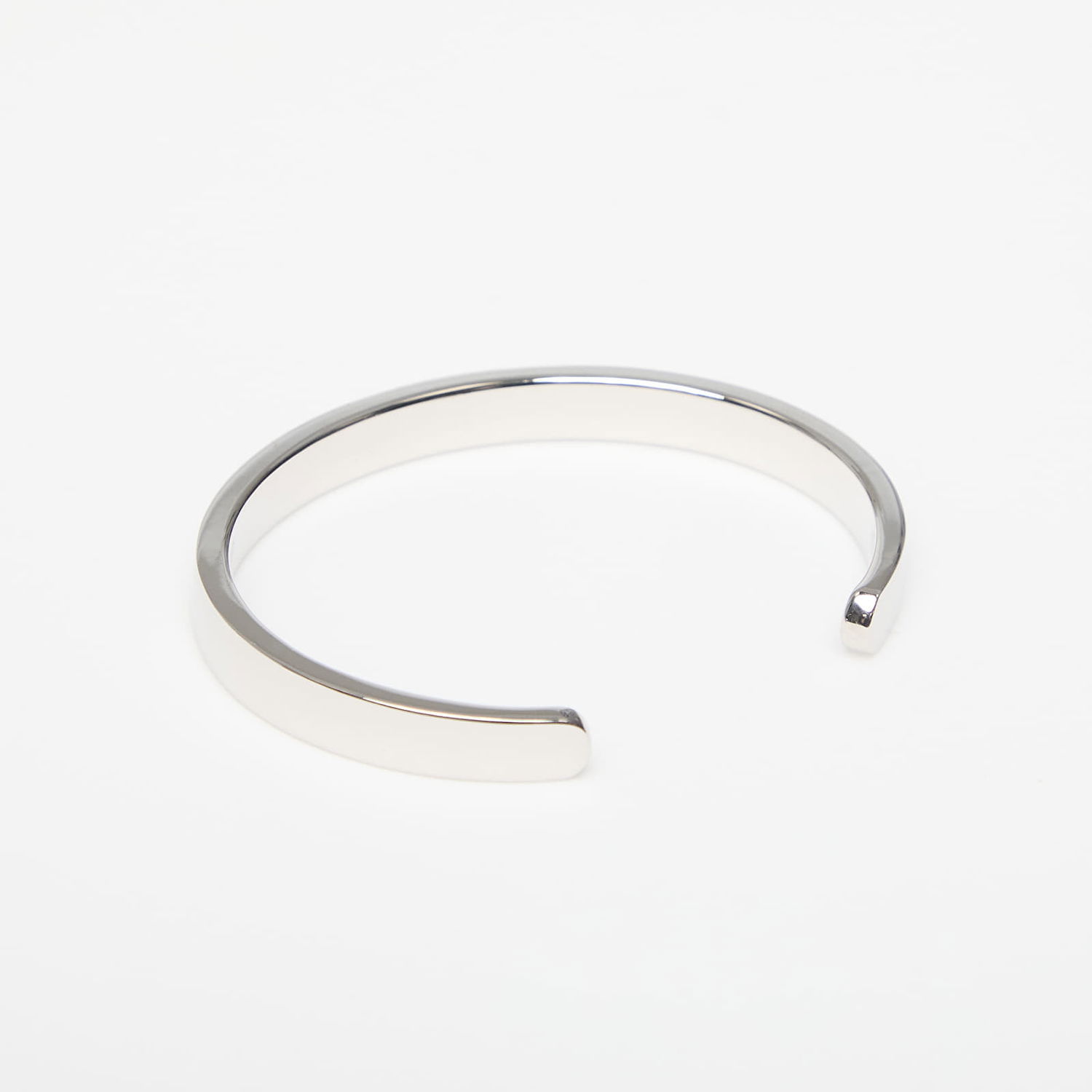 Гривна Off-White Bangle Bracelet Металик | OMOA109C99MET0017210, 1