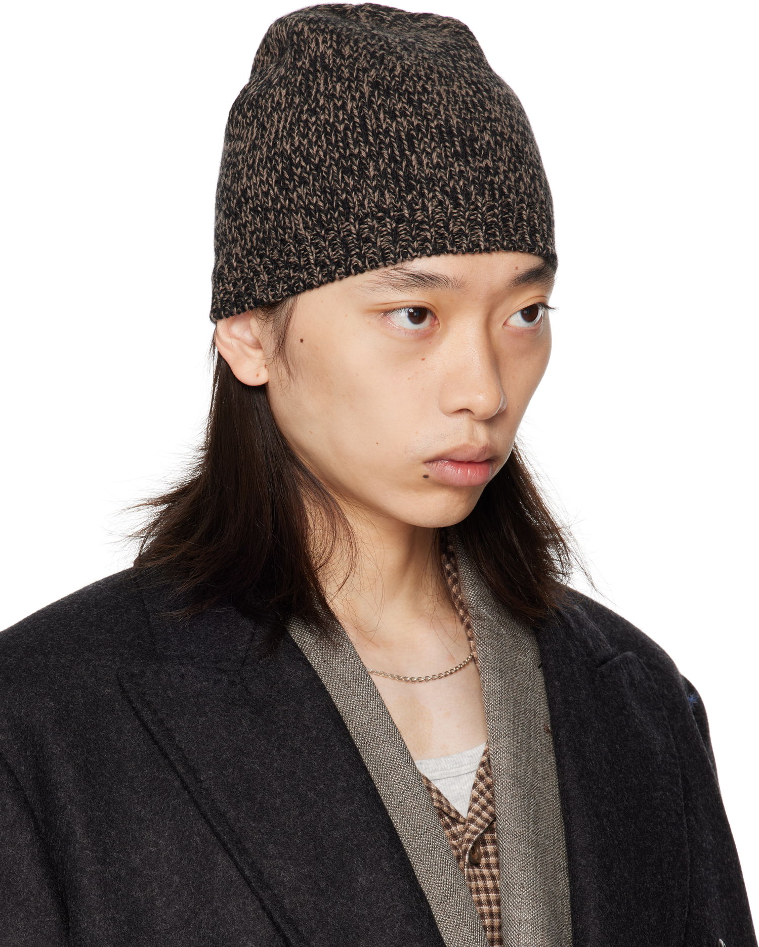 Шапка OUR LEGACY Our Legacy Classic Knit Beanie Кафяво | A4258CBT, 1