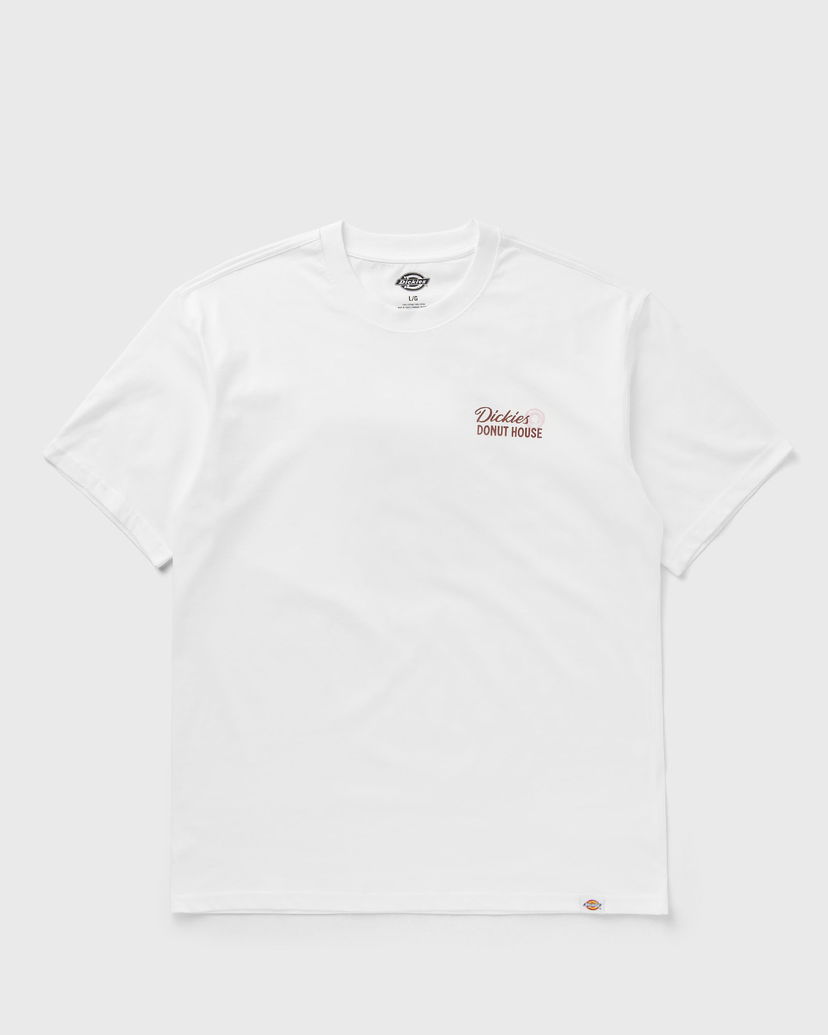 Тениска Dickies Donut House T-Shirt Бяло | DK0A87QN0WH1