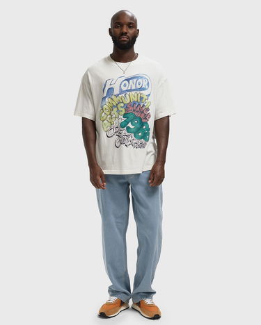 Тениска Honor The Gift Community Arts Creative T-Shirt Бяло | HTG250343-BONE, 1