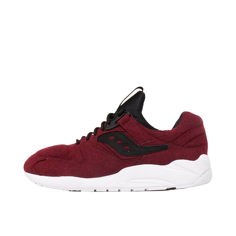 Кецове и обувки Saucony Grid 9000 HT Jersey Maroon Black Бургунди | S70348-3