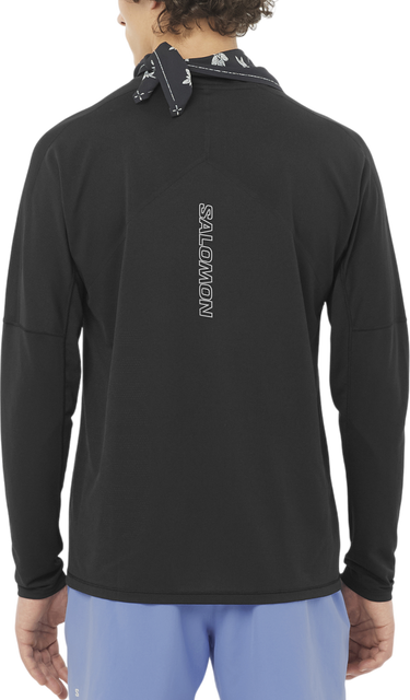 Тениска Salomon Salomon Sense Aero Graphic Long Sleeve Tee Черно | lc2694-0, 1