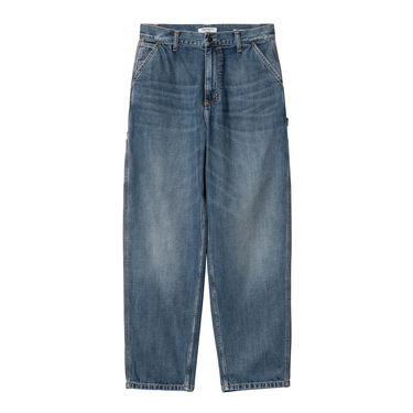 Дънки Carhartt WIP Single Knee Loose Fit Jeans Синьо | I034225_8, 4