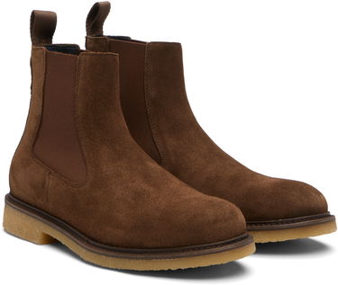 Облекло и аксесоари BOSS Suede Chelsea Boots Тъмно синьо | 50548076, 4