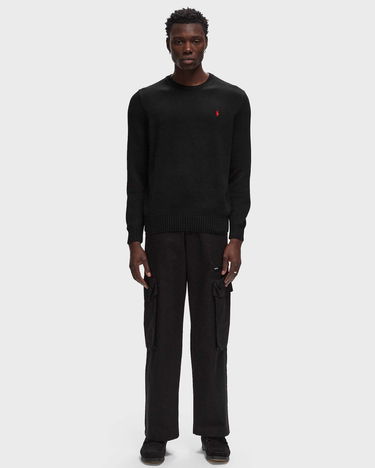 Суитчър Polo by Ralph Lauren Ralph Lauren Cotton Shaker Crew Knit Polo Черно | 710810846020, 2