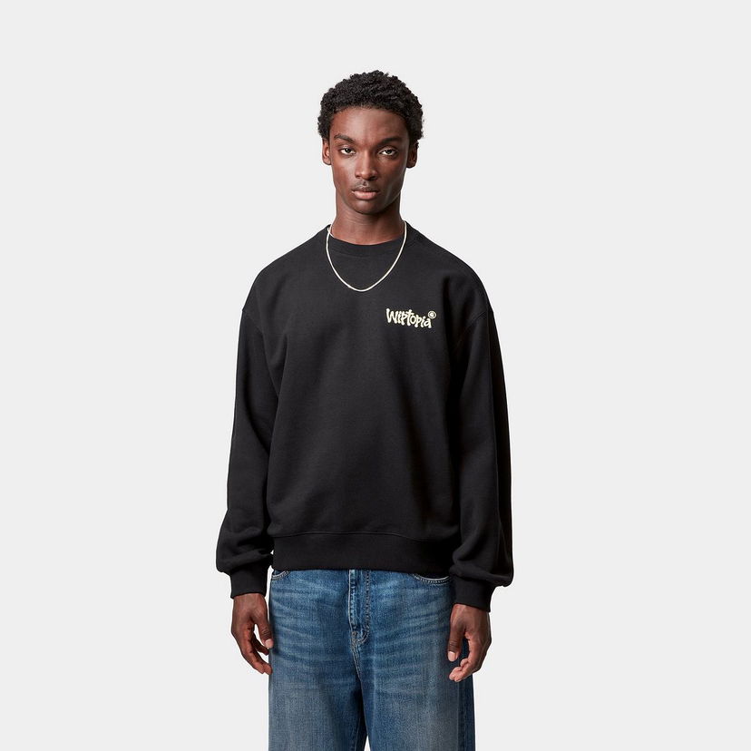 Суитчър Carhartt WIP Wiptopia Sweatshirt Черно | I035644_9