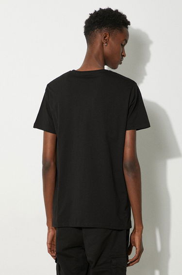 Тениска Alpha Industries Basic Fool Print T-Shirt Черно | 100501FP.365, 2