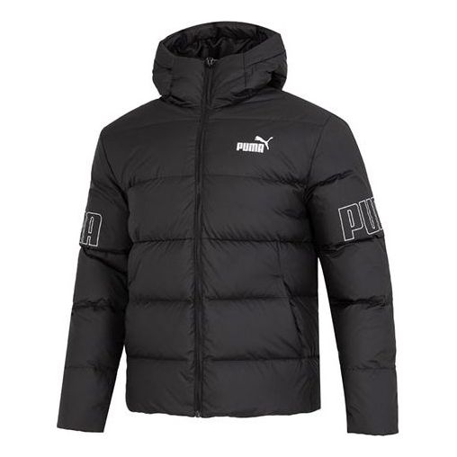 Пухо яке Puma Power Hooded Down Puffer Jacket Черно | 676032-01