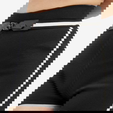 Къси панталони Max Mara Abile Knitted Shorts with Belt Черно | 2411331012600-006, 5