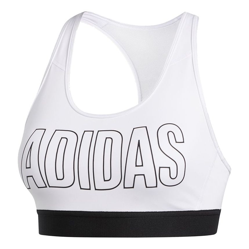 Сутиен adidas Originals Don't Rest Alphaskin Padded Sports Bra Бяло | FU4032, 0