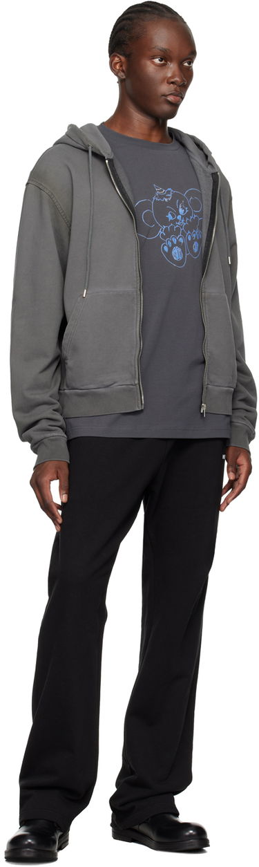 Суитчър We11done Zip Hoodie Сиво | WD-TJ2-24-812-U-CH, 3