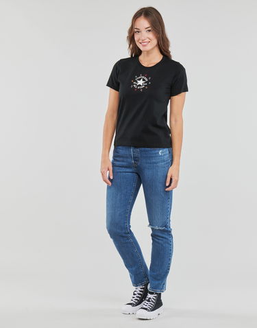 Тениска Converse CHUCK CRYSTAL ENERGY REGULAR TEE Черно | 10025008-A01, 2